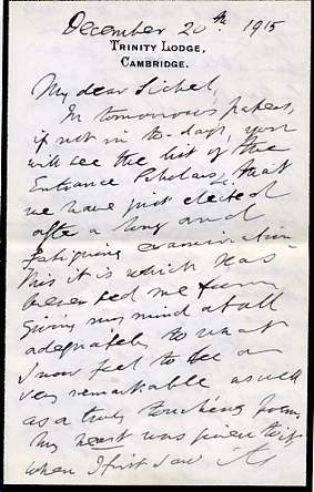 The image shows part of one letter only.