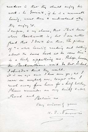 The image shows part of one letter only.