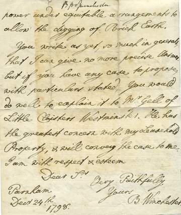 The image show the second page of the letter.