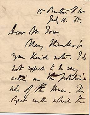 The image shows part of one letter only.